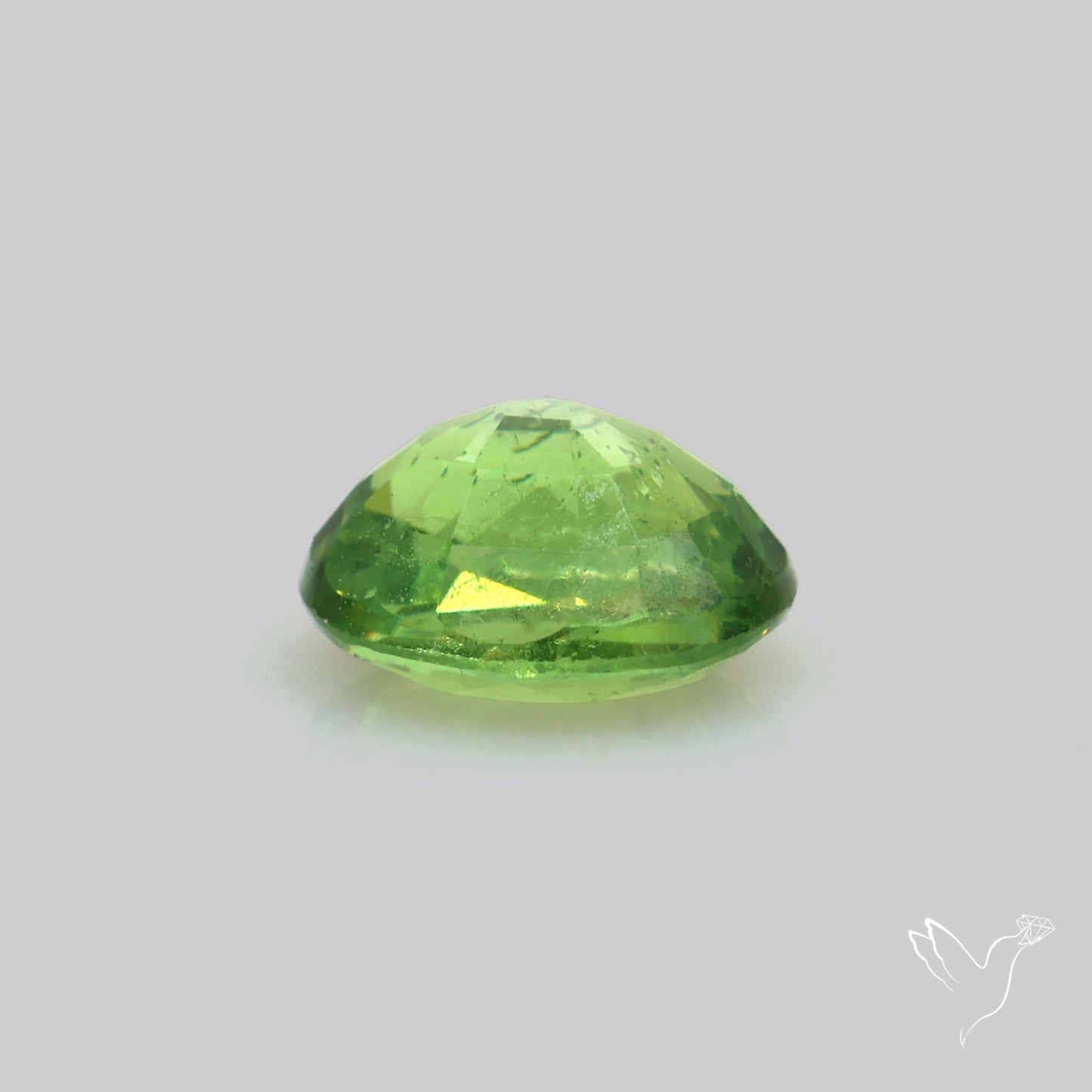 Rare Ural Demantoid Garnets Faceted Fine Gemstone