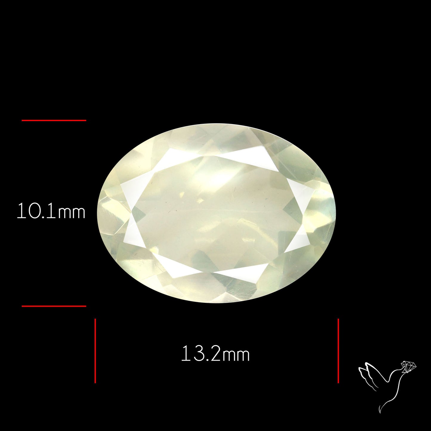 Faceted Orthoclase Feldspar Fine Gemstone