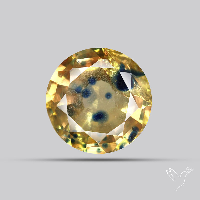 Faceted Songea Sapphire Small Fine Gemstone
