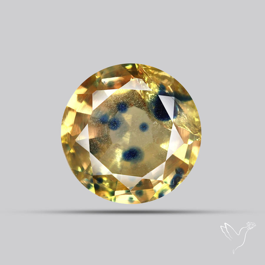 Faceted Songea Sapphire Small Fine Gemstone