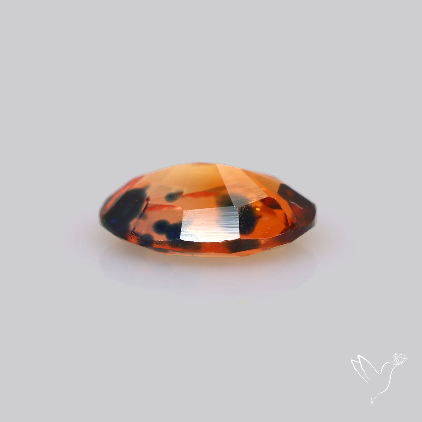Faceted Songea Sapphire Small Fine Gemstone