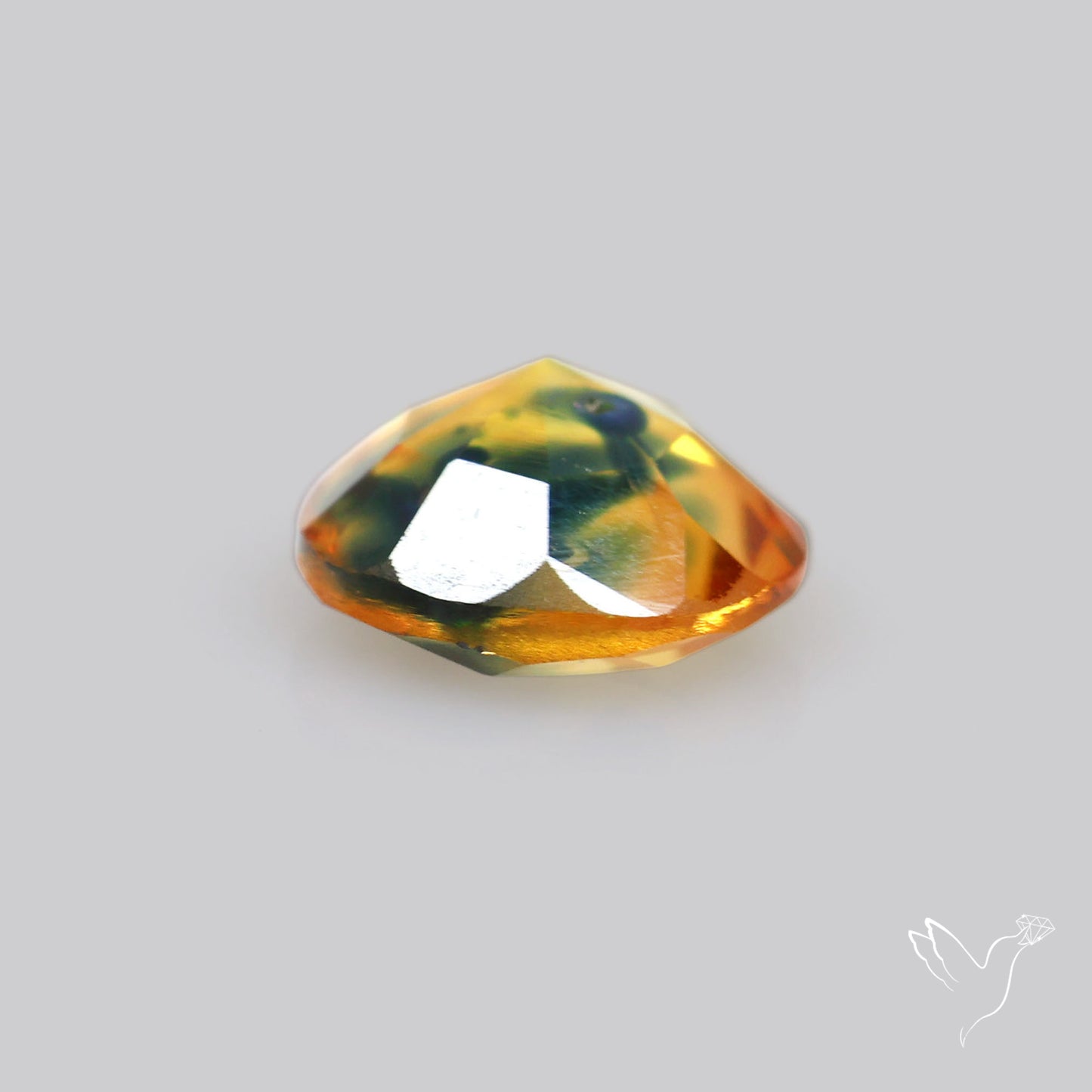 Faceted Songea Sapphire Small Fine Gemstone