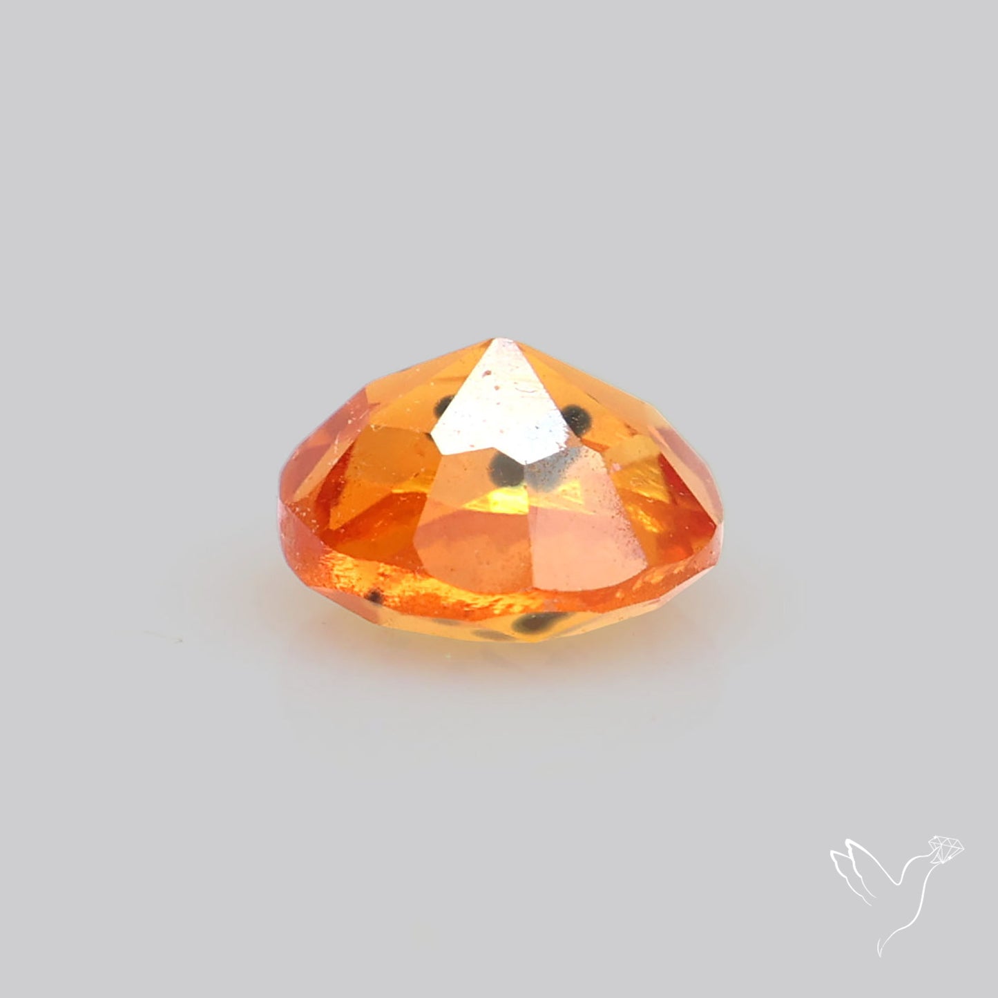 Faceted Songea Sapphire Small Fine Gemstone