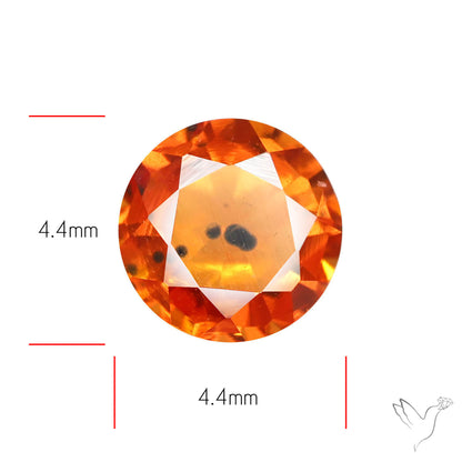 Faceted Songea Sapphire Small Fine Gemstone