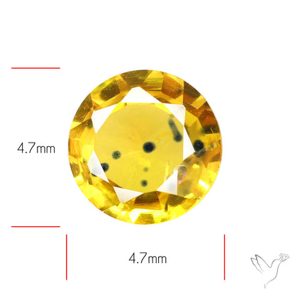 Faceted Songea Sapphire Small Fine Gemstone