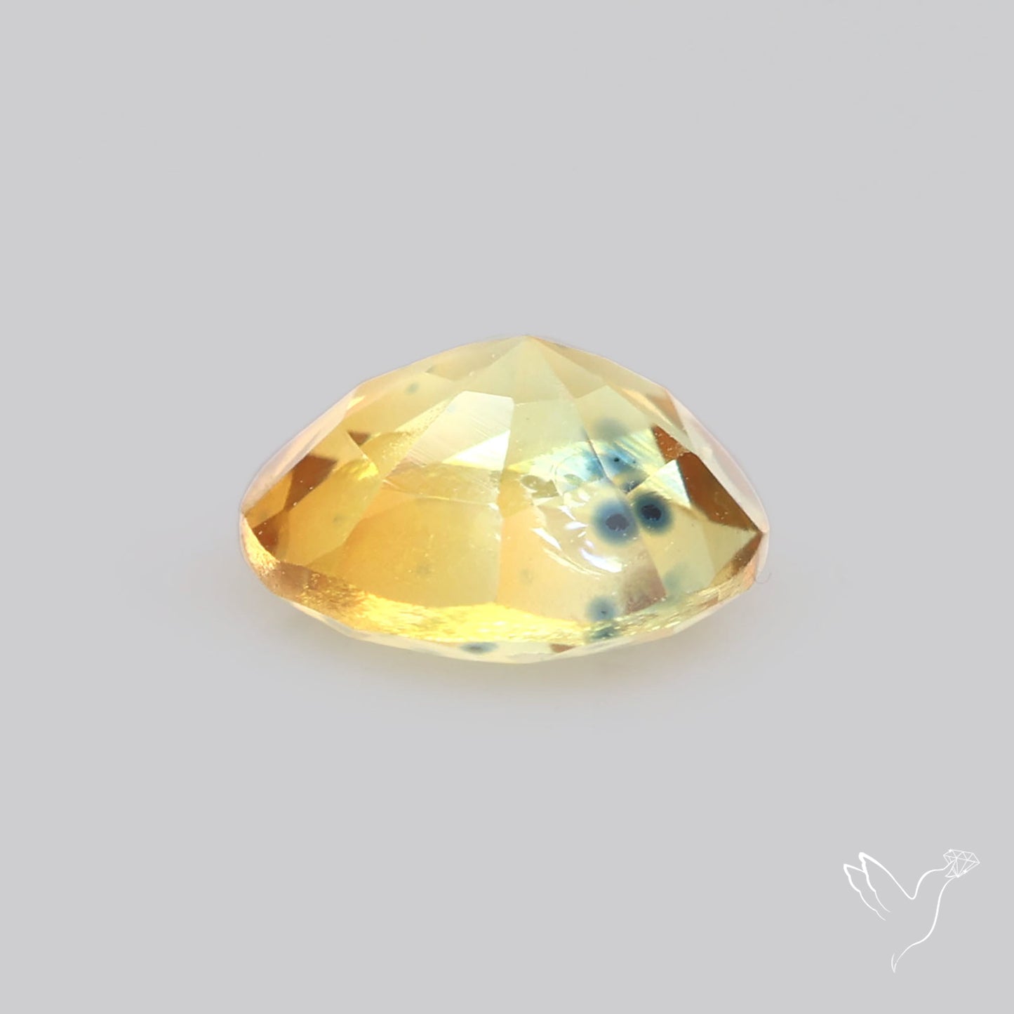 Faceted Songea Sapphire Small Fine Gemstone