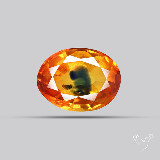 Faceted Songea Sapphire Small Fine Gemstone