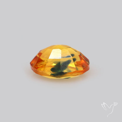 Faceted Songea Sapphire Small Fine Gemstone