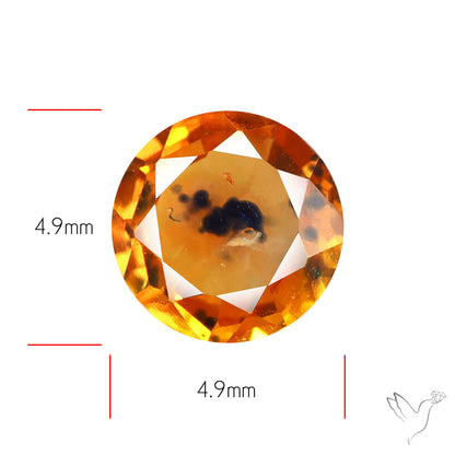 Faceted Songea Sapphire Small Fine Gemstone