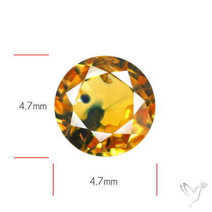 Faceted Songea Sapphire Small Fine Gemstone