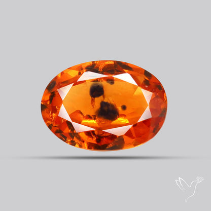 Faceted Songea Sapphire Small Fine Gemstone