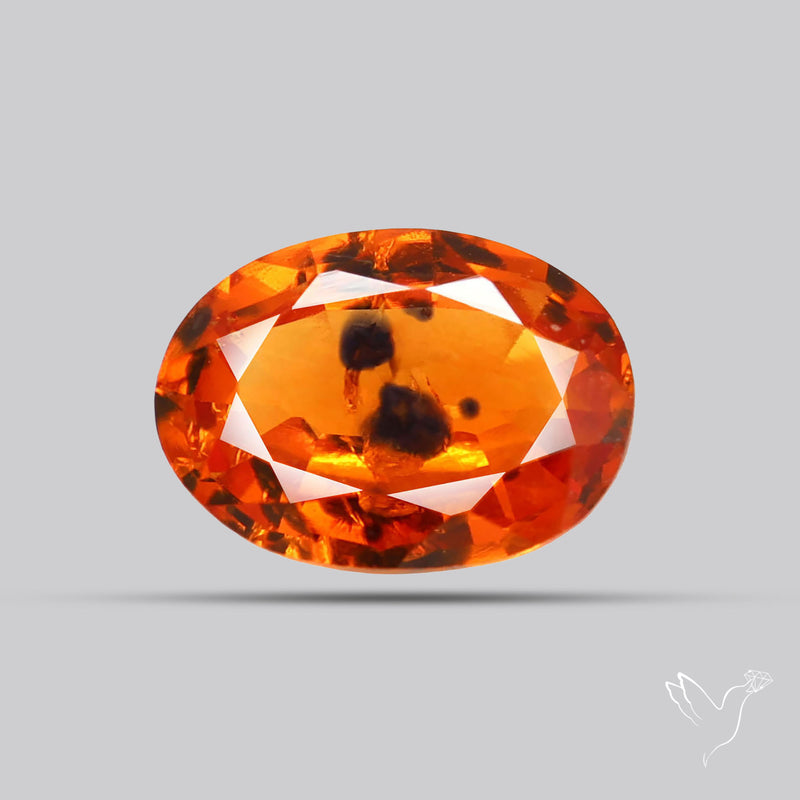 Faceted Songea Sapphire Small Fine Gemstone