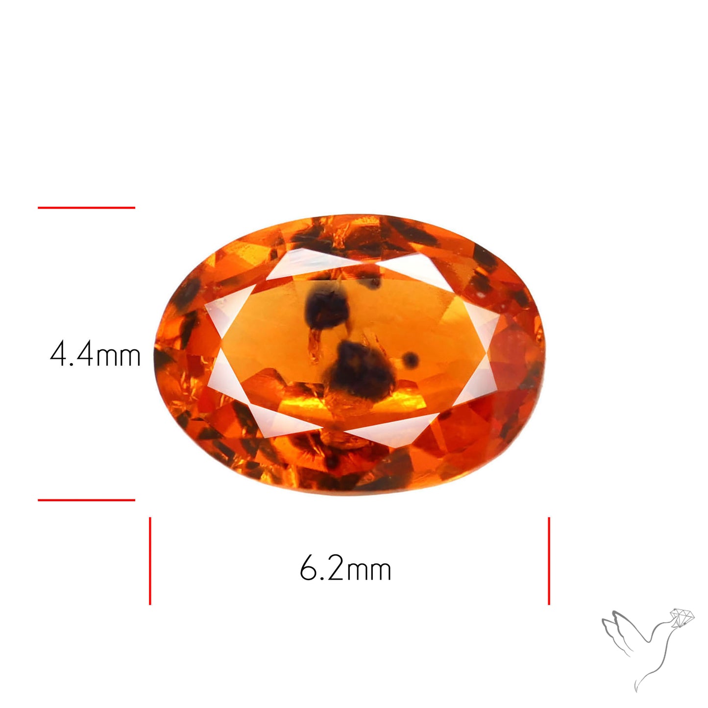 Faceted Songea Sapphire Small Fine Gemstone