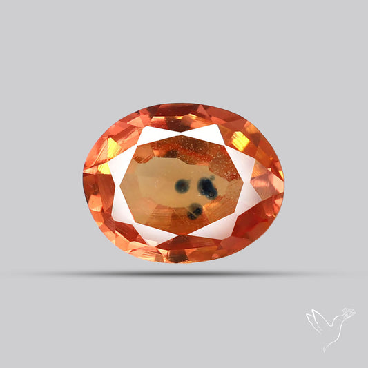 Faceted Songea Sapphire Small Fine Gemstone