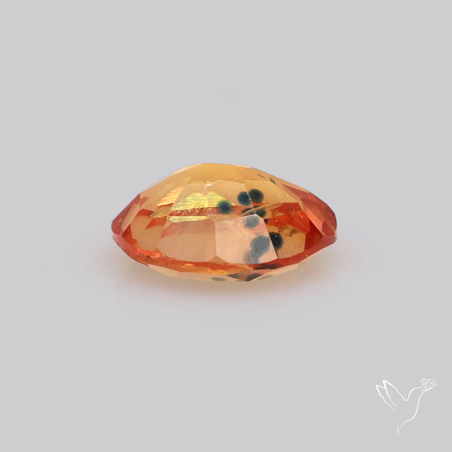 Faceted Songea Sapphire Small Fine Gemstone