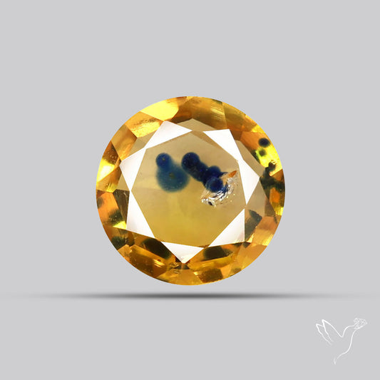 Faceted Songea Sapphire Small Fine Gemstone