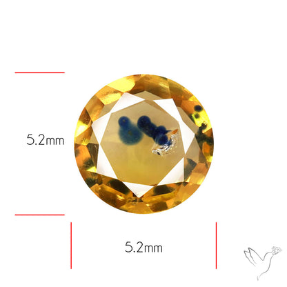 Faceted Songea Sapphire Small Fine Gemstone