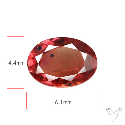 Faceted Songea Sapphire Small Fine Gemstone