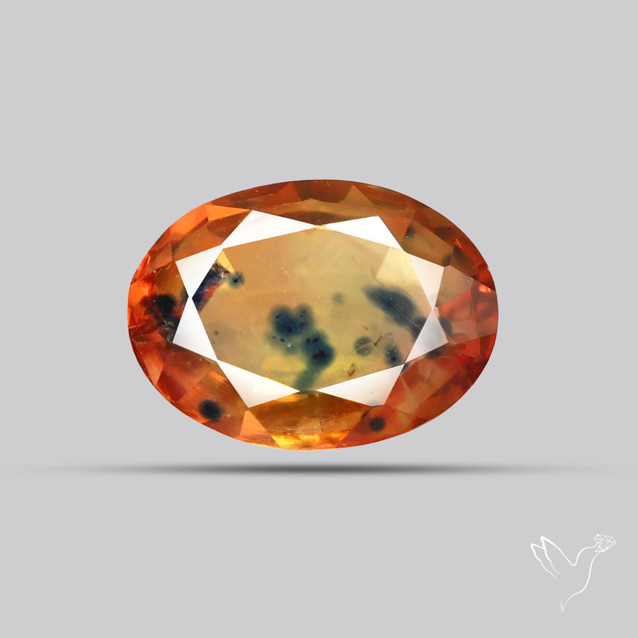 Faceted Songea Sapphire Small Fine Gemstone