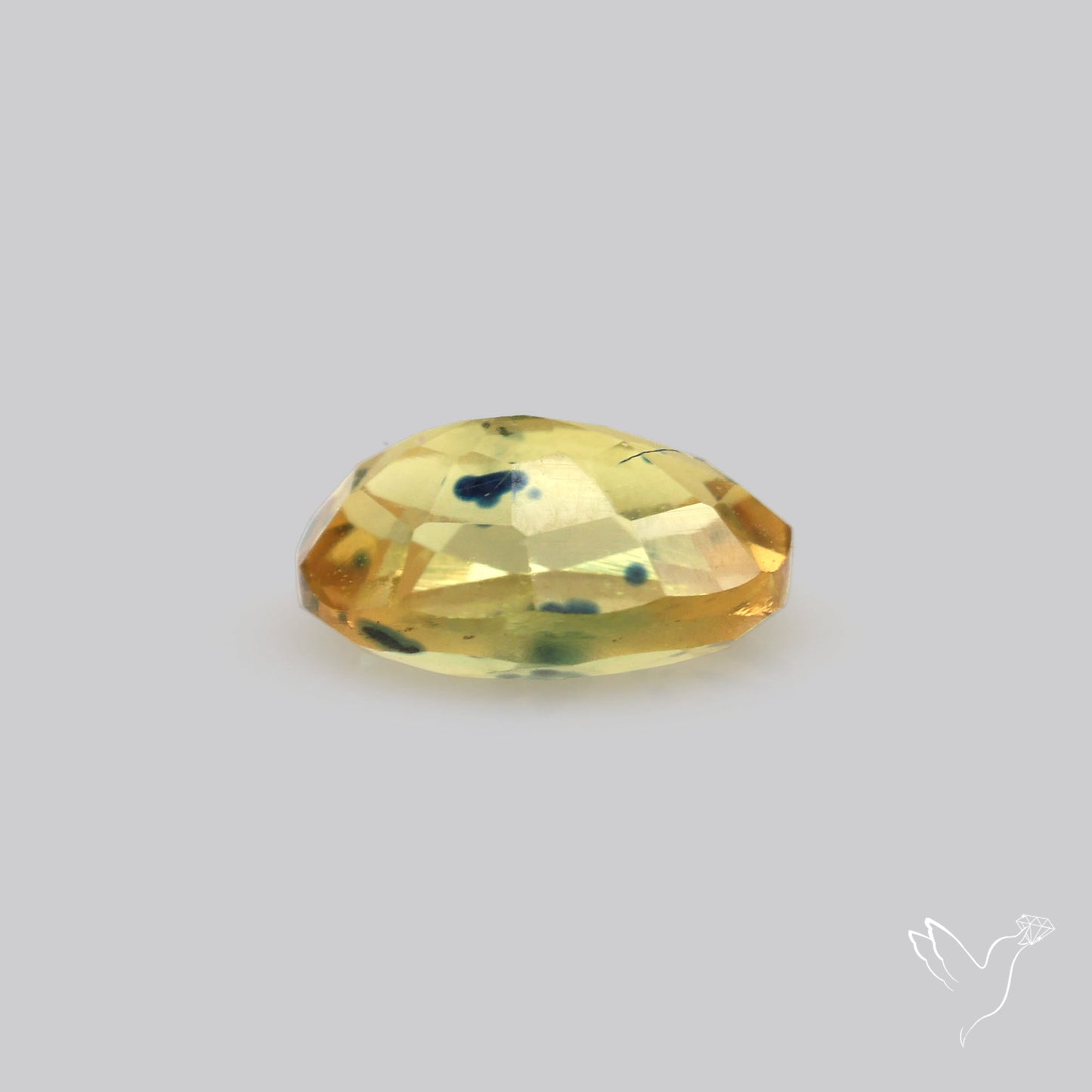 Faceted Songea Sapphire Small Fine Gemstone