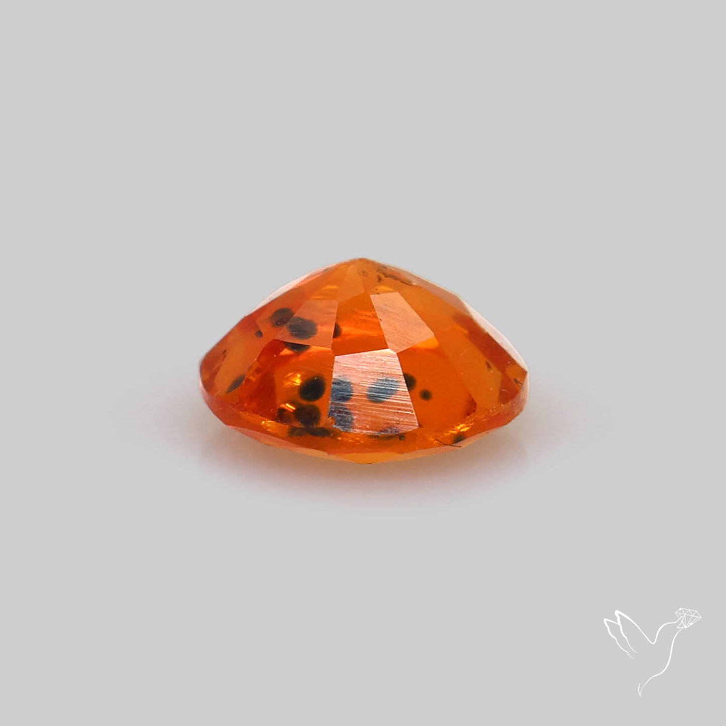 Faceted Songea Sapphire Small Fine Gemstone