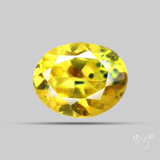 Faceted Songea Sapphire Small Fine Gemstone