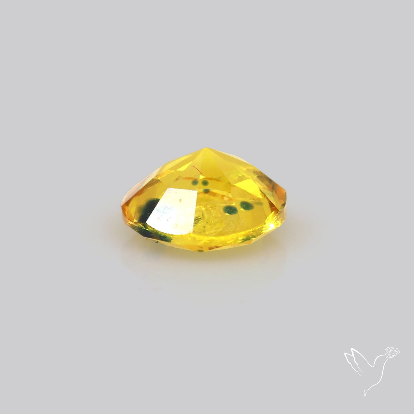 Faceted Songea Sapphire Small Fine Gemstone