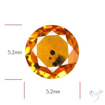 Faceted Songea Sapphire Small Fine Gemstone