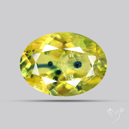 Faceted Songea Sapphire Small Fine Gemstone