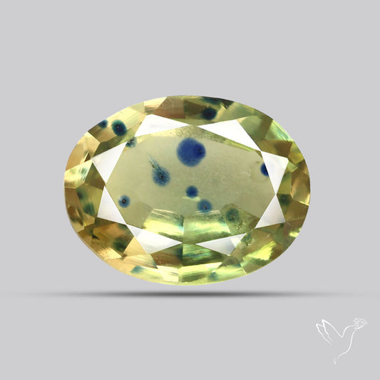 Faceted Songea Sapphire Small Fine Gemstone