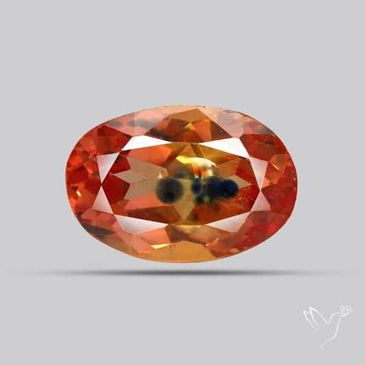 Faceted Songea Sapphire Small Fine Gemstone