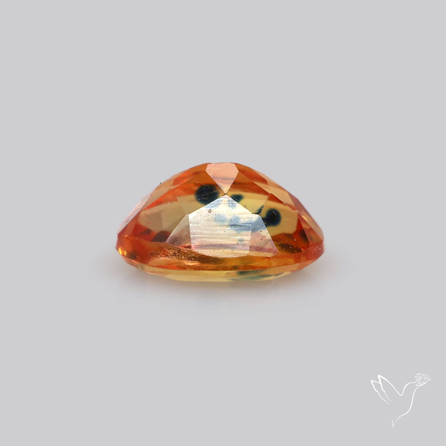 Faceted Songea Sapphire Small Fine Gemstone