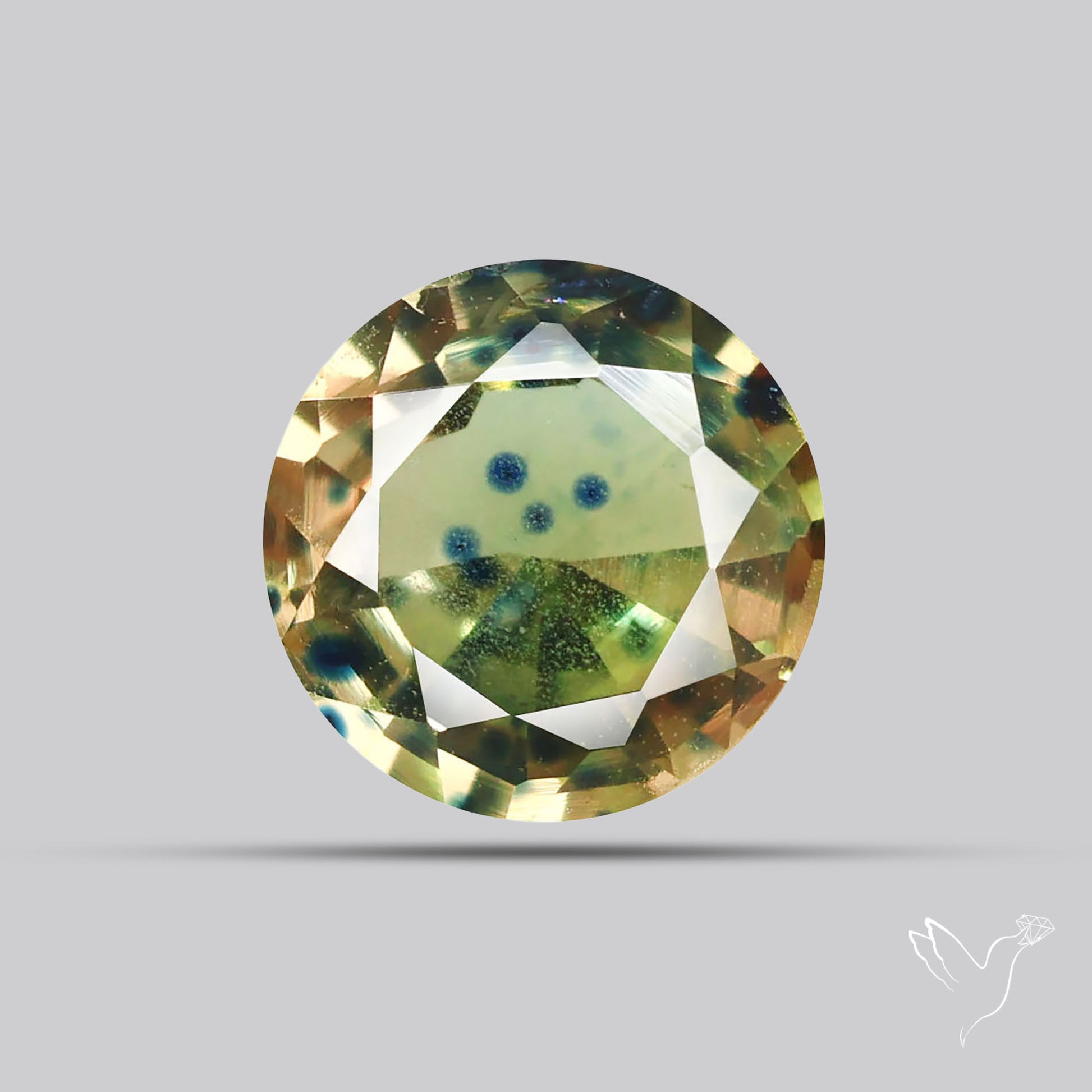 Faceted Songea Sapphire Small Fine Gemstone
