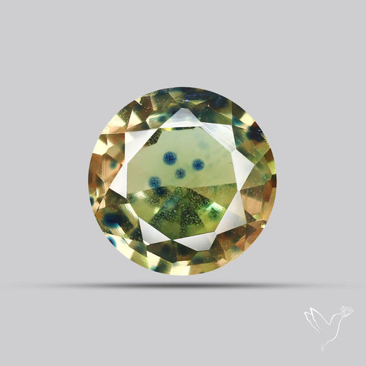 Faceted Songea Sapphire Small Fine Gemstone