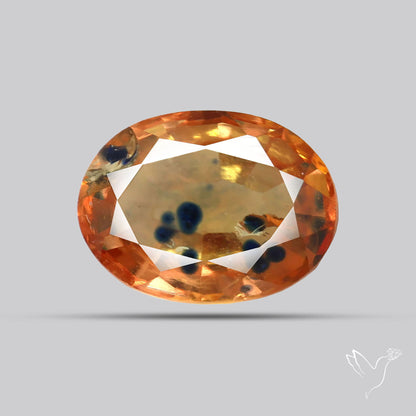 Faceted Songea Sapphire Small Fine Gemstone
