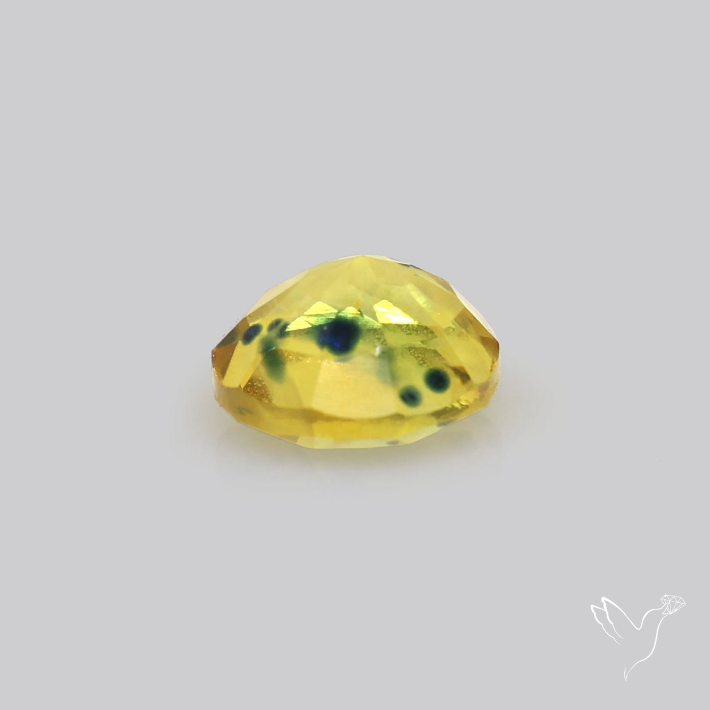 Faceted Songea Sapphire Small Fine Gemstone