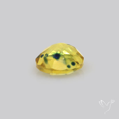 Faceted Songea Sapphire Small Fine Gemstone
