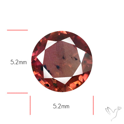 Faceted Songea Sapphire Small Fine Gemstone