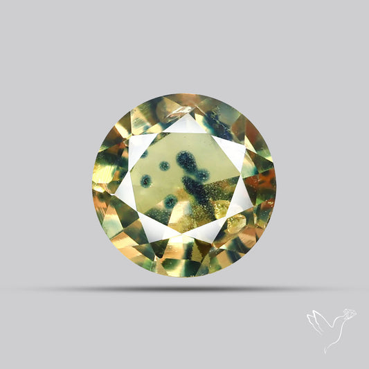 Faceted Songea Sapphire Small Fine Gemstone
