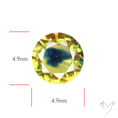Faceted Songea Sapphire Small Fine Gemstone
