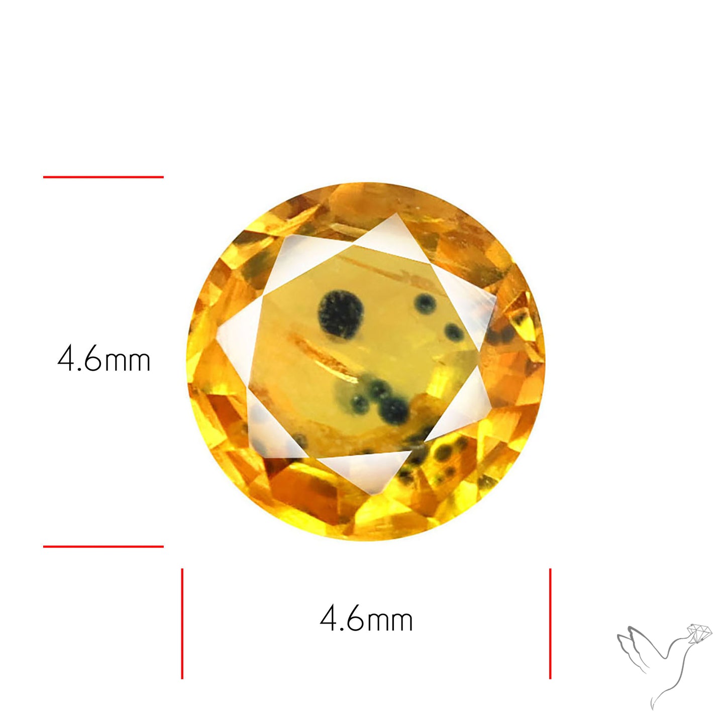 Faceted Songea Sapphire Small Fine Gemstone