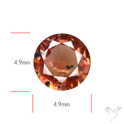 Faceted Songea Sapphire Small Fine Gemstone