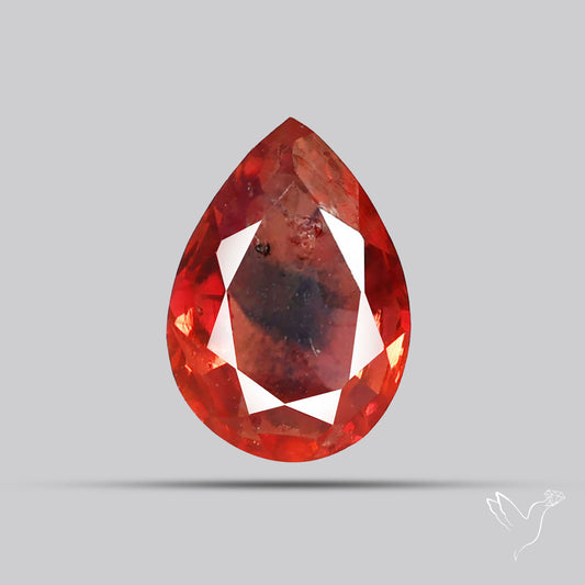 Faceted Songea Sapphire Small Fine Gemstone
