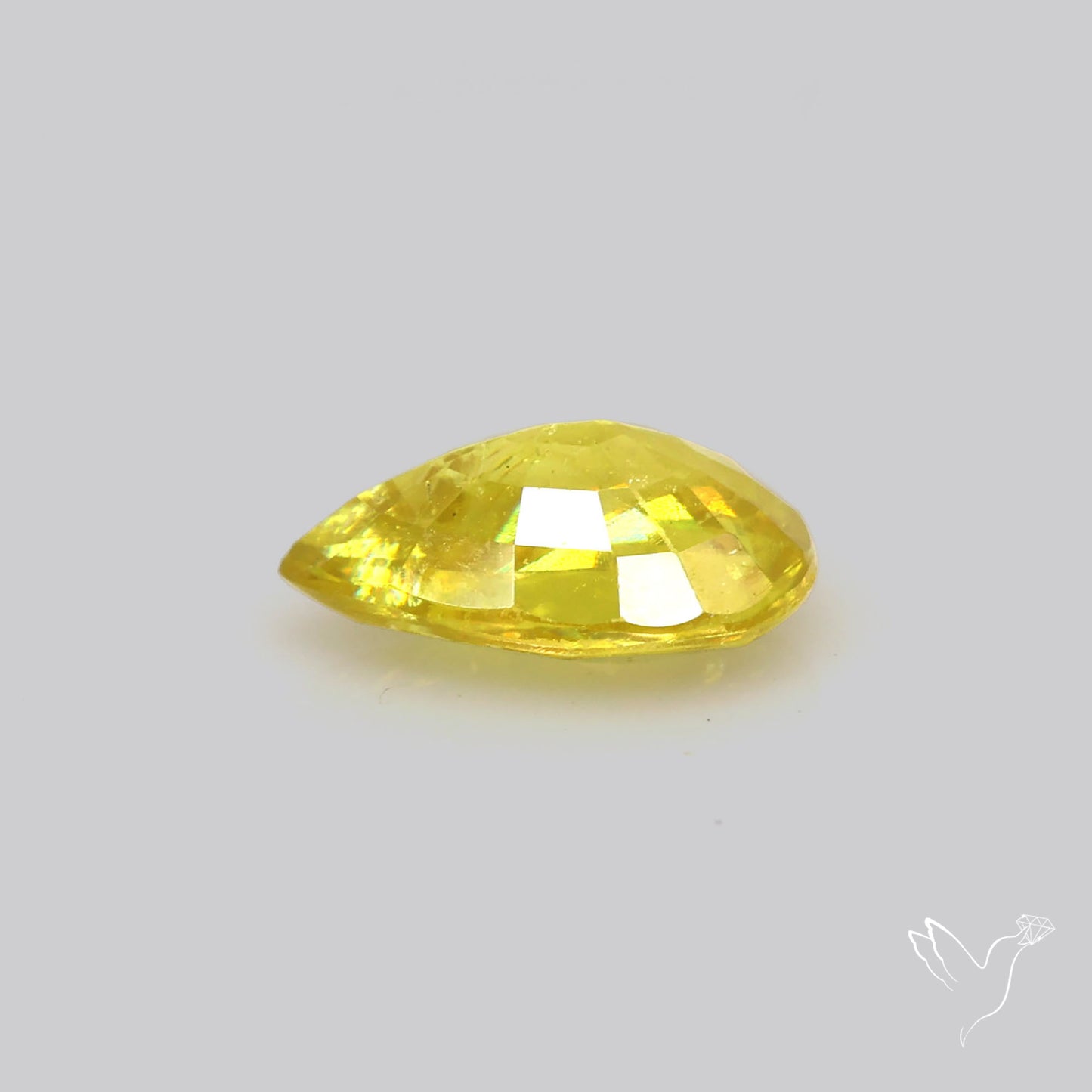 Rare Green Sphene Faceted Fine Gemstone