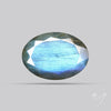 Blue Labradorite Faceted High Grade Fine Gemstone