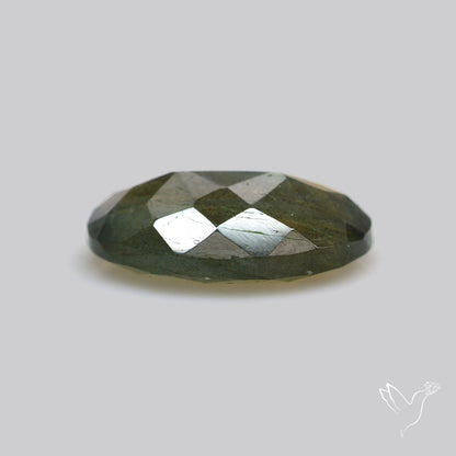 Blue Labradorite Faceted High Grade Fine Gemstone