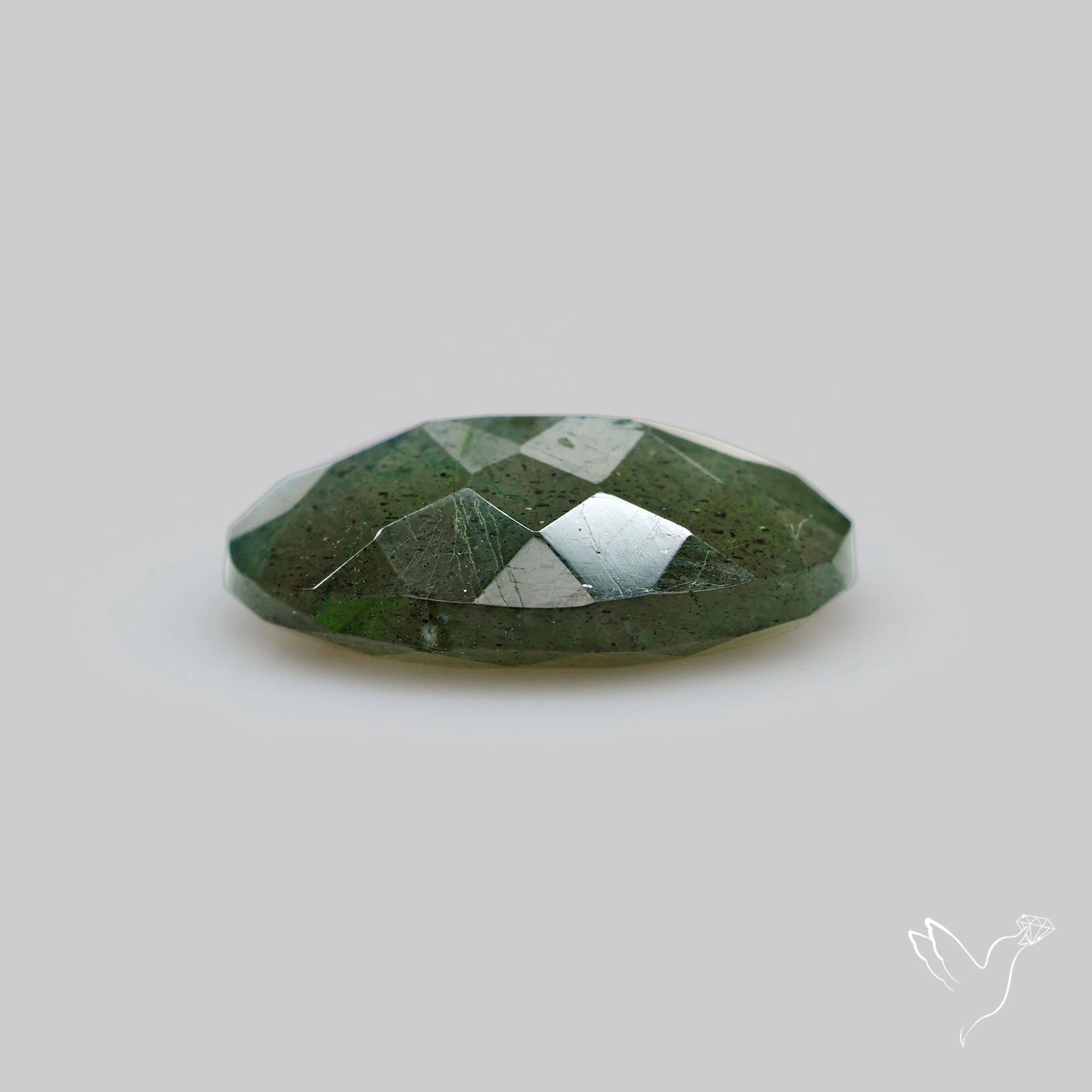 Blue Labradorite Faceted High Grade Fine Gemstone
