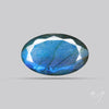 Blue Labradorite Faceted High Grade Fine Gemstone