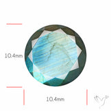 Blue Labradorite Faceted High Grade Fine Gemstone