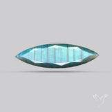 Blue Labradorite Faceted High Grade Fine Gemstone